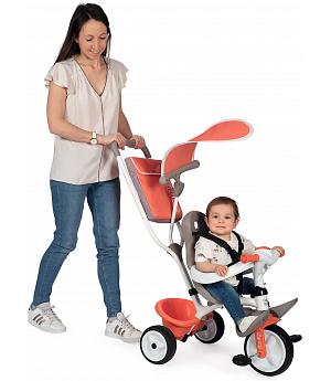 Triciclo Baby Balade ROJO EVOLUTIVO - SMOBY741105